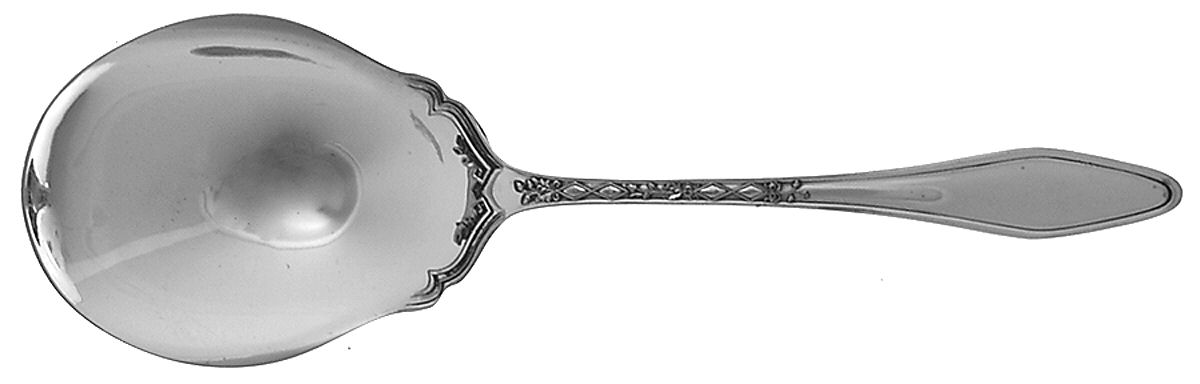 Betsy Ross (Silverplate, 1919) Solid Smooth Casserole Spoon by International Silver-1
