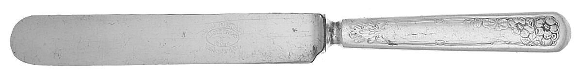 Berwick (Silverplate, 1904) Solid Breakfast Knife by International Silver-1