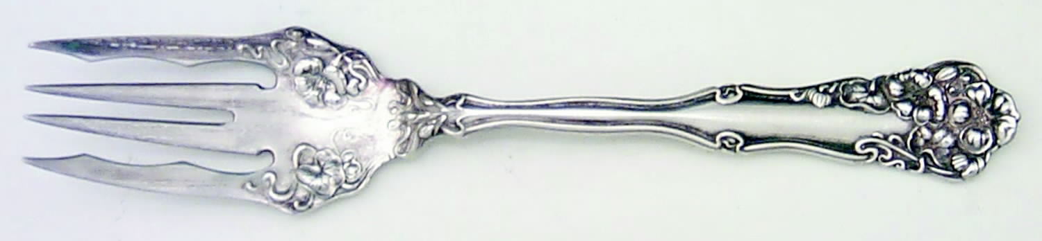 Berwick (Silverplate, 1904) Individual Solid Fish Fork by International Silver-1