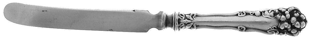 Berwick (Silverplate, 1904) Orange Knife with Silverplate Blade by International Silver-1