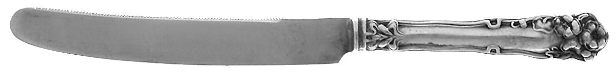 Berwick (Silverplate, 1904) Orange Knife with Silverplate Blade by International Silver-1