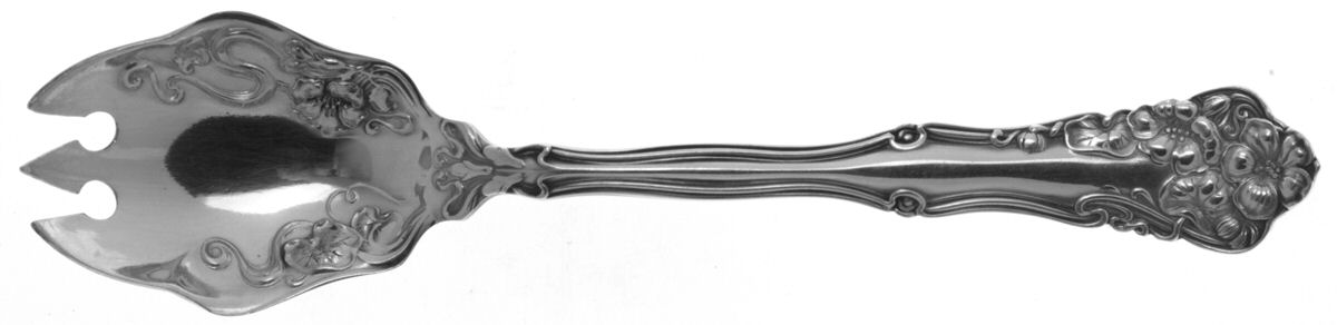 Berwick (Silverplate, 1904) Ice Cream Fork by International Silver-1