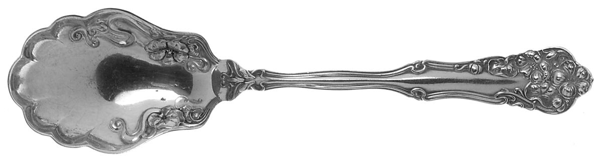 Berwick (Silverplate, 1904) Preserve Spoon by International Silver-1