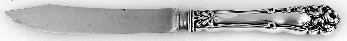 Berwick (Silverplate, 1904) Individual Fruit Knife with Silverplate Blade by International Silver-1