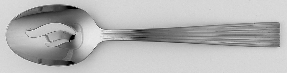 Bijou (Stainless) Pierced Tablespoon (Serving Spoon) by International Silver-1
