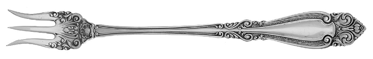 Blenheim (Silverplate, 1898) Cocktail/Seafood Fork by International Silver-1