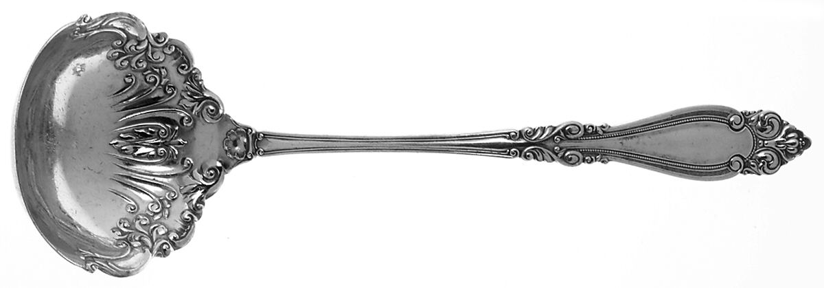 Blenheim (Silverplate, 1898) Oyster Ladle Solid Piece by International Silver-1