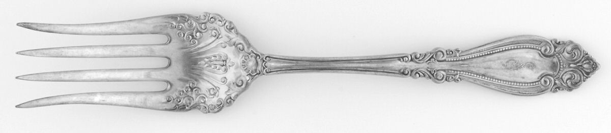 Blenheim (Silverplate, 1898) Medium Chipped Beef Fork by International Silver-1