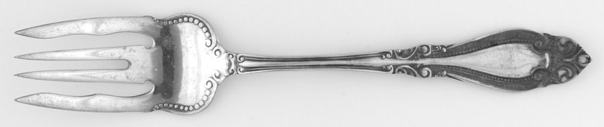 Blenheim (Silverplate, 1898) Individual Salad Fork by International Silver-1