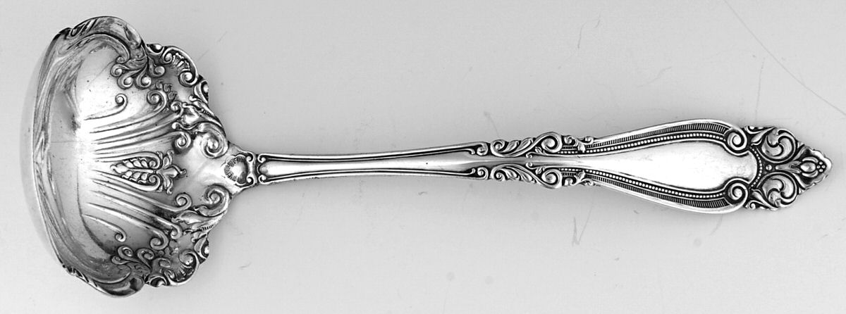 Blenheim (Silverplate, 1898) Solid Gravy Ladle by International Silver-1