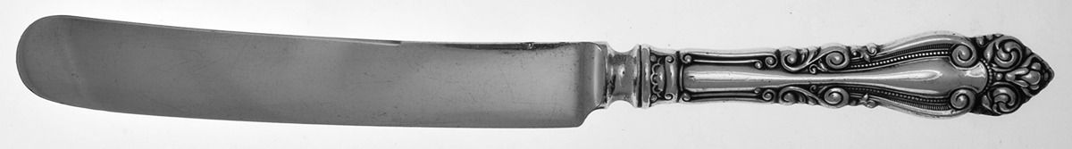 Blenheim (Silverplate, 1898) Old French Hollow Knife with Bolster by International Silver-1