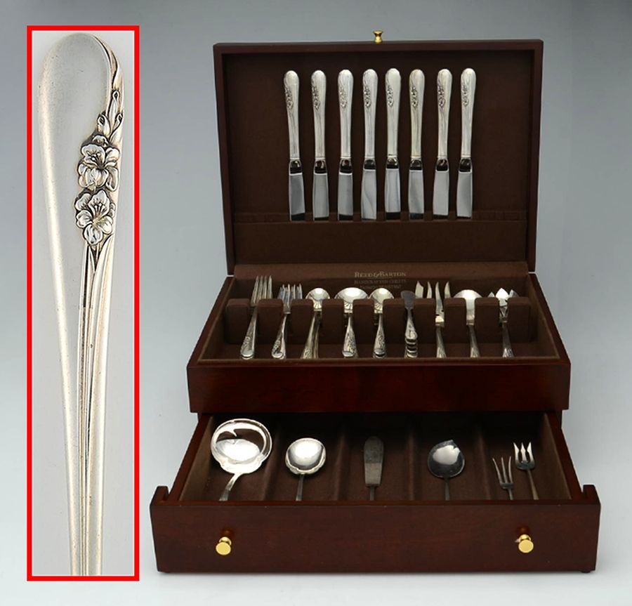 Blossom Time (Sterling, 1950) 65 Piece Set by International Silver-1