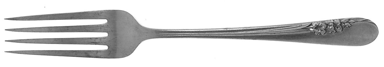 Blossom Time (Sterling, 1950) Youth Fork by International Silver-1