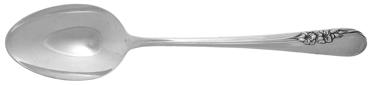 Blossom Time (Sterling, 1950) Tablespoon (Serving Spoon) by International Silver-1