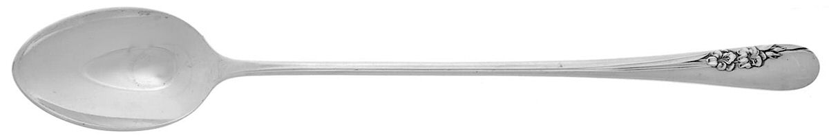 Blossom Time (Sterling, 1950) Iced Tea Spoon by International Silver-1