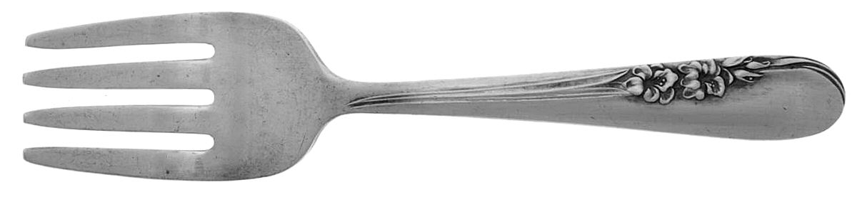 Blossom Time (Sterling, 1950) Baby Fork by International Silver-1
