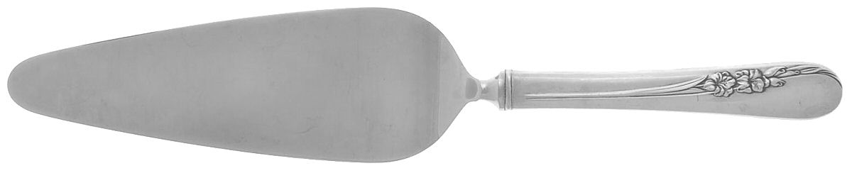 Blossom Time (Sterling, 1950) Pie Server with Stainless Blade by International Silver-1