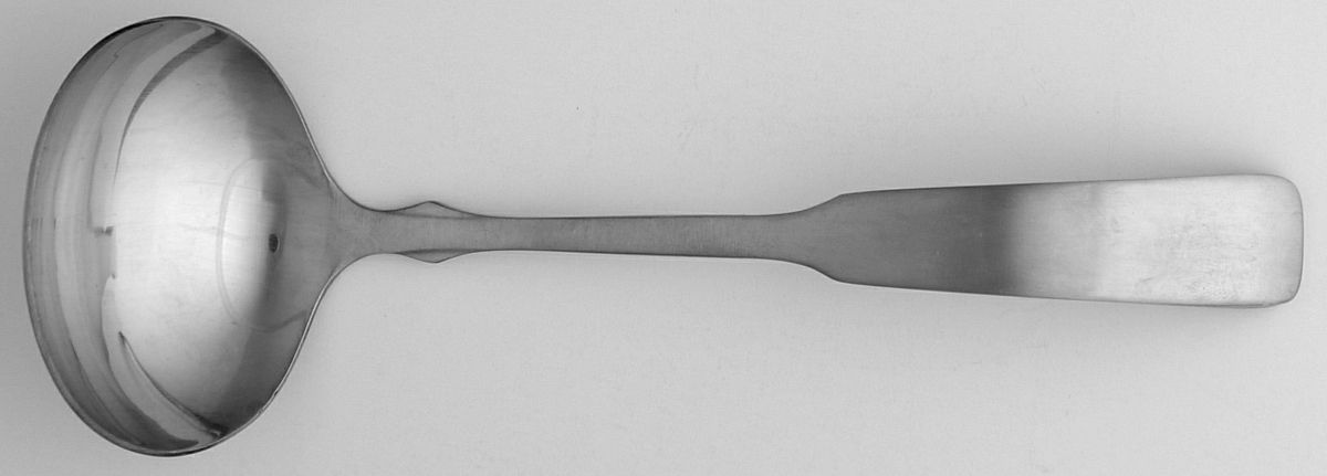 Boston Common (Stainless) Solid Gravy Ladle by International Silver-1