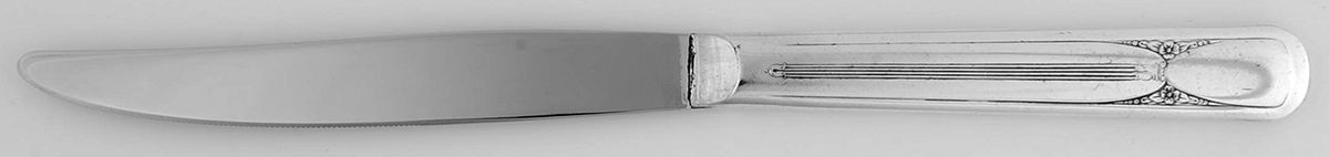 Bouquet-Embassy (Silverplate, 1939) Individual Solid Handle Steak Knife by International Silver-1