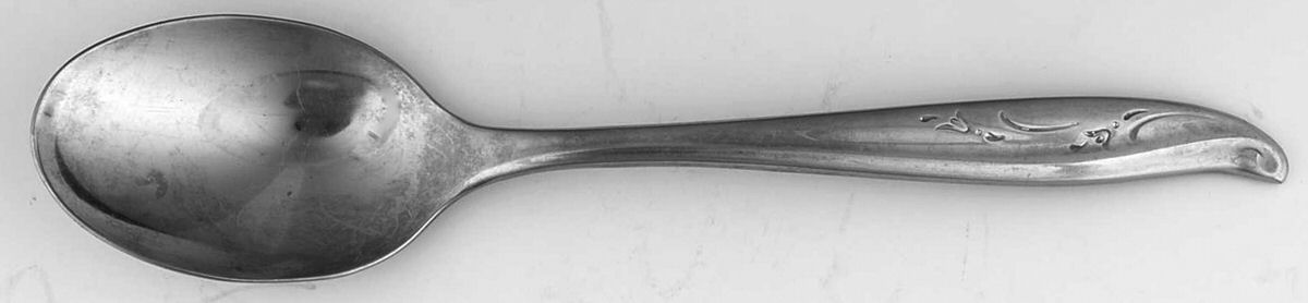 Bouquet (Stainless) Place/Oval Soup Spoon by International Silver-1