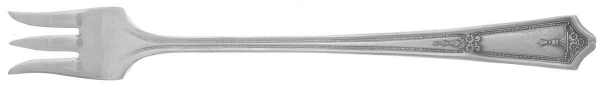 Bouquet-Vendome (Silverplate, 1924) Cocktail/Seafood Fork by International Silver-1
