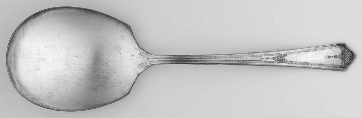 Bouquet-Vendome (Silverplate, 1924) Solid Smooth Casserole Spoon by International Silver-1