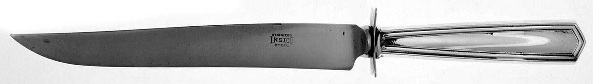 Brandon (Sterling, 1913) Small Steak Carving Knife with Stainless Blade by International Silver-1