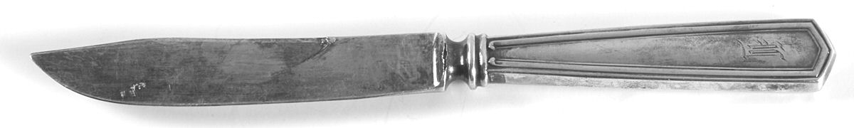 Brandon (Sterling, 1913) Individual Fruit Knife with Silverplate Blade by International Silver-1