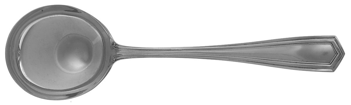 Brandon (Sterling, 1913) Round Bowl Soup Spoon (Bouillon) by International Silver-1