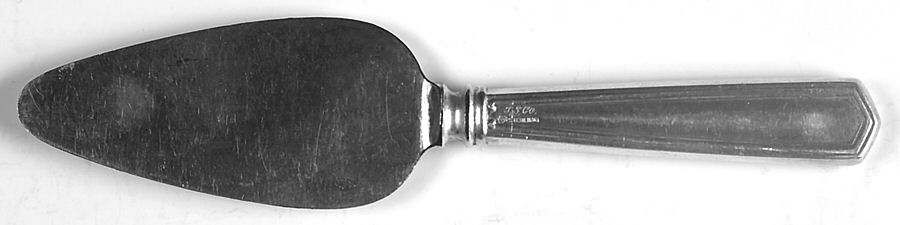 Brandon (Sterling, 1913) Cheese Server with Silverplate Blade by International Silver-1