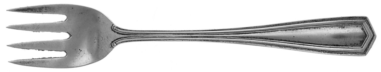 Brandon (Sterling, 1913) Large Ramekin Fork by International Silver-1