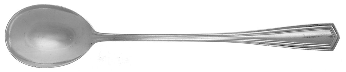 Brandon (Sterling, 1913) Large Sherbet Spoon by International Silver-1