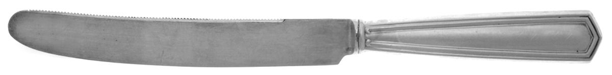 Brandon (Sterling, 1913) Orange Knife with Silverplate Blade by International Silver-1
