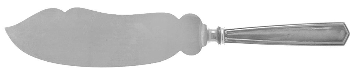 Brandon (Sterling, 1913) Large Ice Cream Slicer with Silverplate Blade by International Silver-1