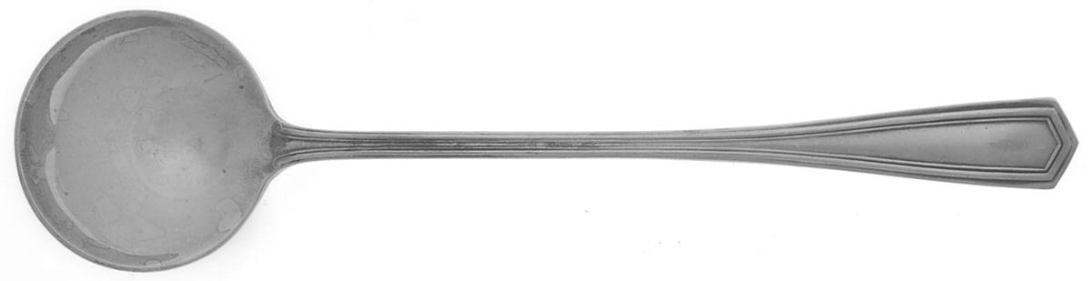 Brandon (Sterling, 1913) Large Chocolate Spoon by International Silver-1