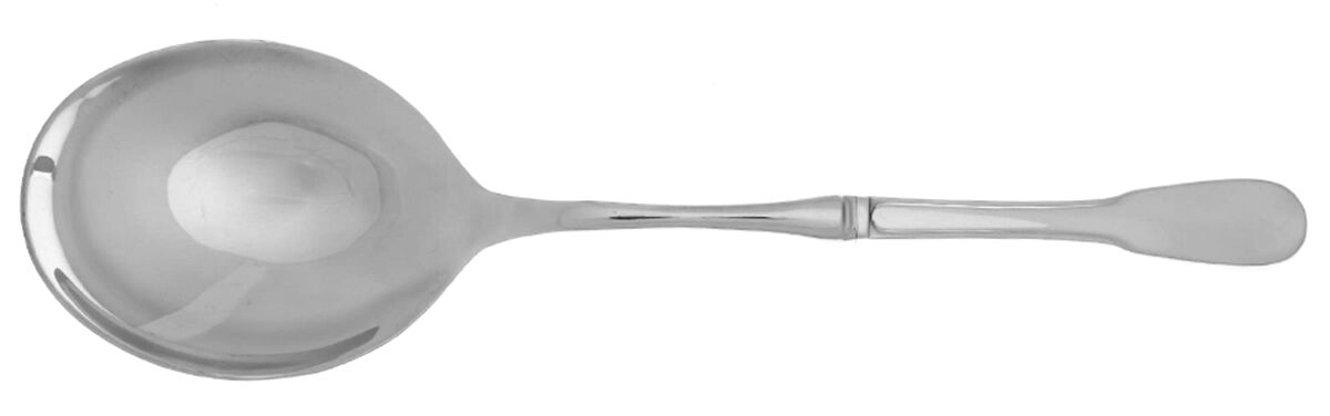 Branford (Stainless) Casserole Spoon with Smooth Stainless Bowl HC by International Silver-1