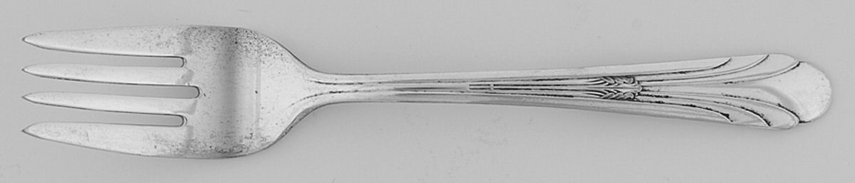 Brandon (Silverplate, 1939) Individual Salad Fork by International Silver-1