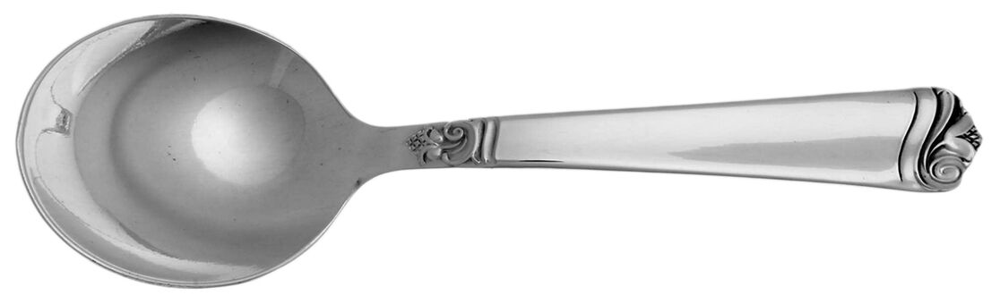 Bright Future (Silverplate, 1954) Straight Handle Baby Spoon by International Silver-1