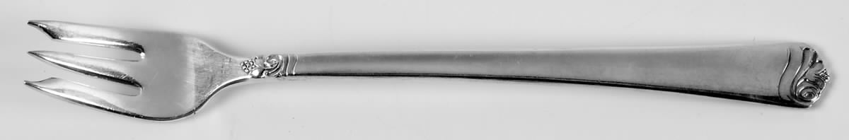 Bright Future (Silverplate, 1954) Cocktail/Seafood Fork by International Silver-1