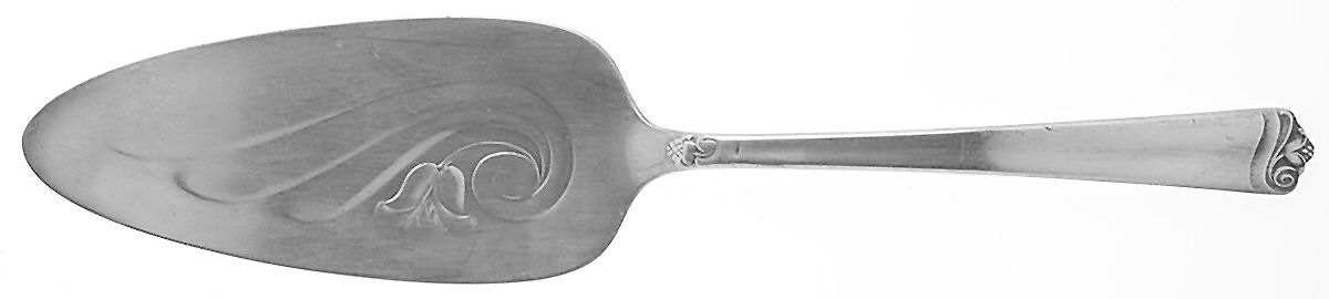 Bright Future (Silverplate, 1954) Solid Pie Server by International Silver-1
