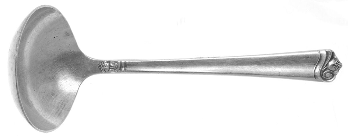 Bright Future (Silverplate, 1954) Solid Gravy Ladle by International Silver-1