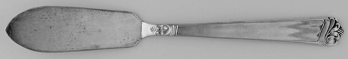 Bright Future (Silverplate, 1954) Flat Handle Master Butter Knife by International Silver-1