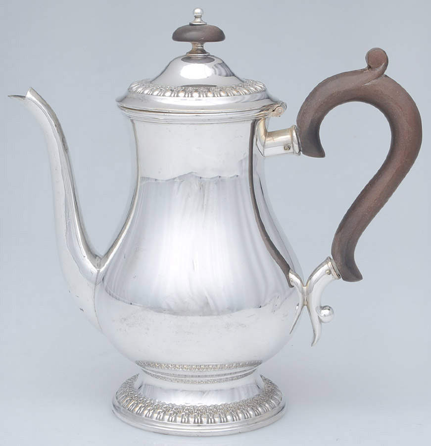 Brandon Hall (Silverplate, Hollowware) Silverplate Coffee Pot by International Silver-1