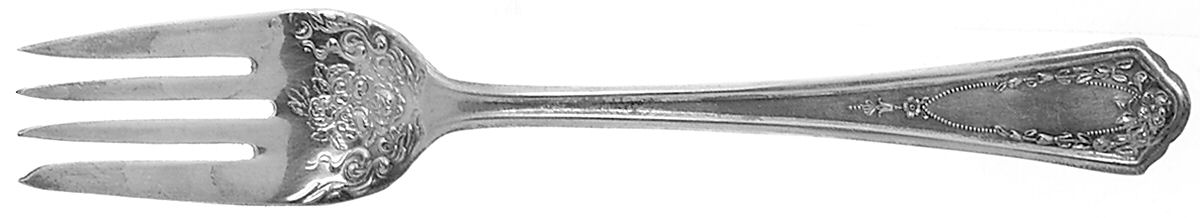 Bride (Silverplate, 1923) Individual Salad Fork by International Silver-1