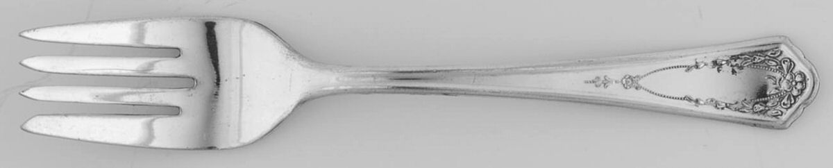 Bride (Silverplate, 1923) Dessert Fork by International Silver-1