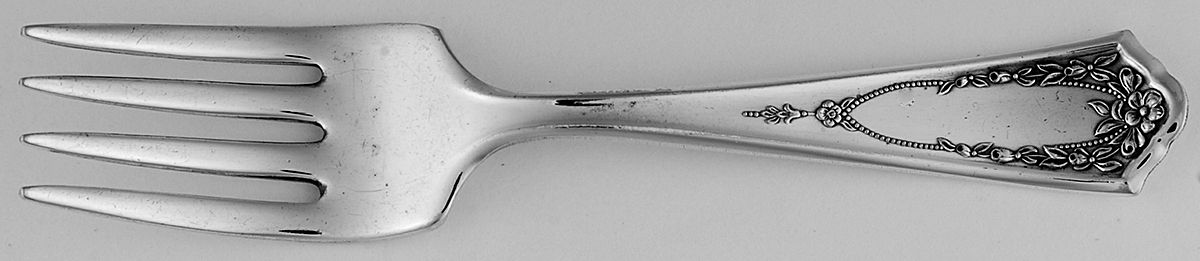 Bride (Silverplate, 1923) Baby Fork by International Silver-1