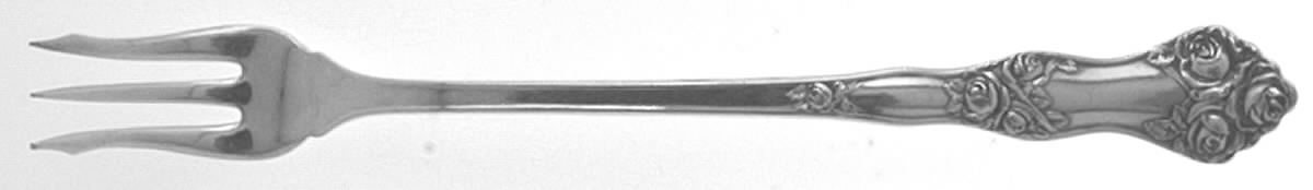 Bride (Silverplate, 1909) Cocktail/Seafood Fork by International Silver-1