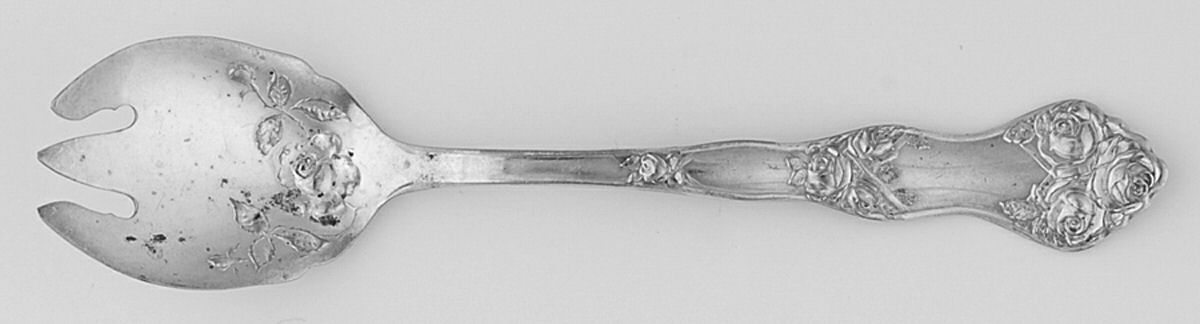 Bride (Silverplate, 1909) Ice Cream Fork by International Silver-1