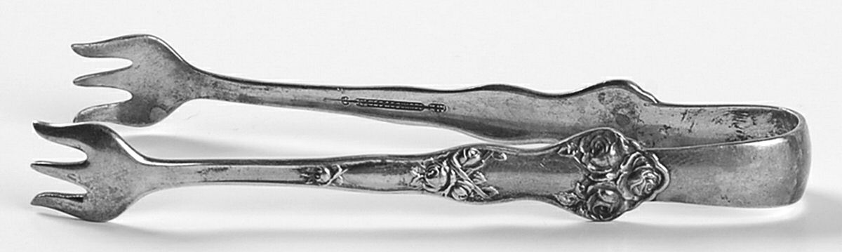Bride (Silverplate, 1909) Sugar Tongs by International Silver-1