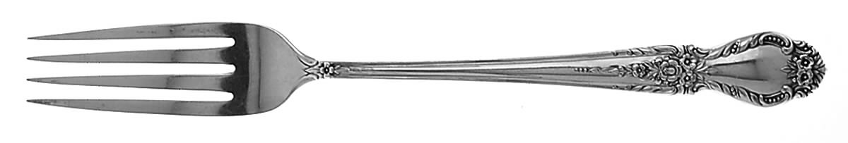 Brocade (Sterling, 1950) Fork by International Silver-1